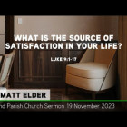 Image for: What is the source of satisfaction in your life?