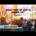 Image for: What kind of God is among us?